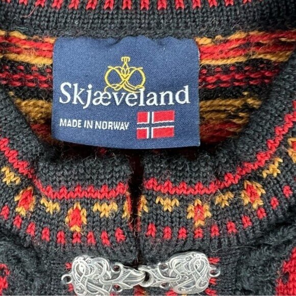 SKJAEVELAND of NORWAY Wool Cardigan Sweater - Picture 4 of 14
